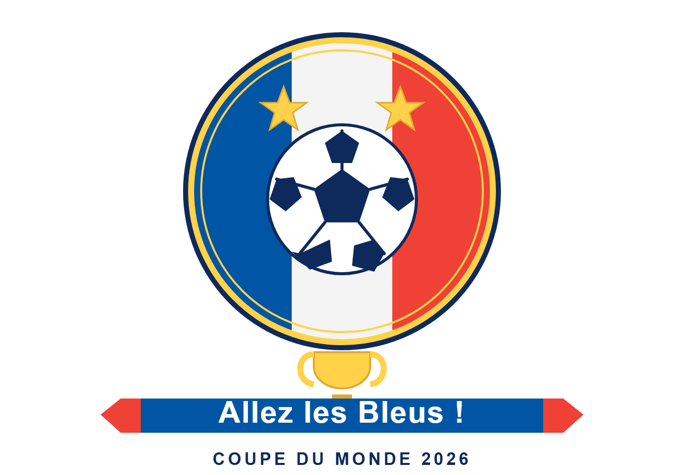 Allez les Bleus – Coupe du Monde 2026