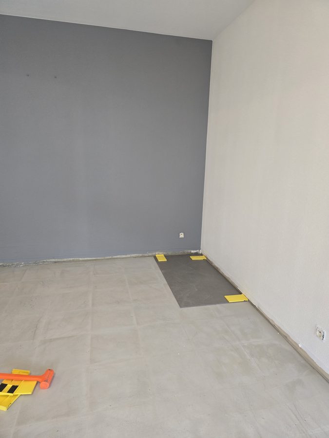 Pose dalle LVT séjour en cours