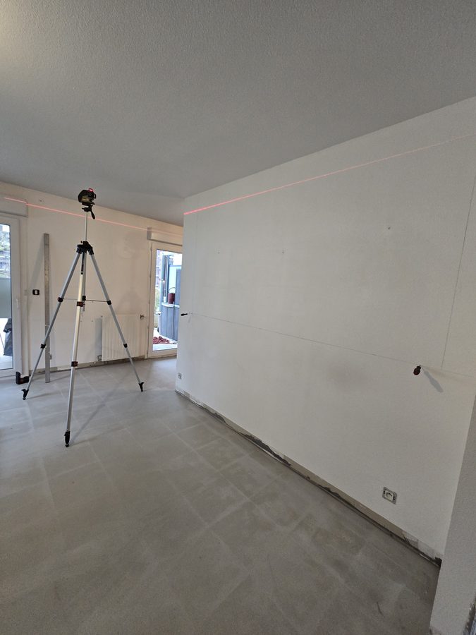 Traçage laser pour verrière découpe placo
